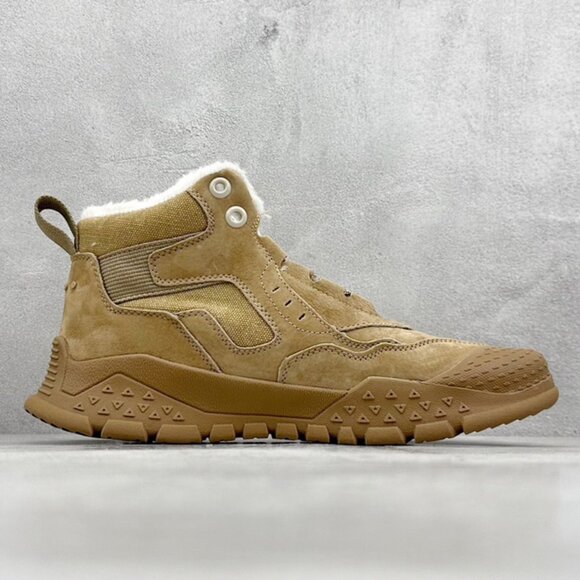 UGG Tan Shearling Work Boots - Picture 2 of 9